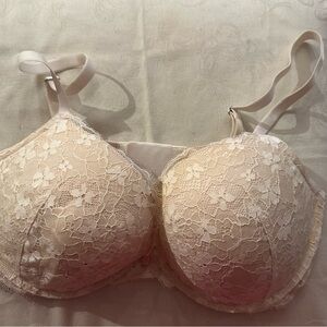 Victoria's Secret Lace Bra - Cream
